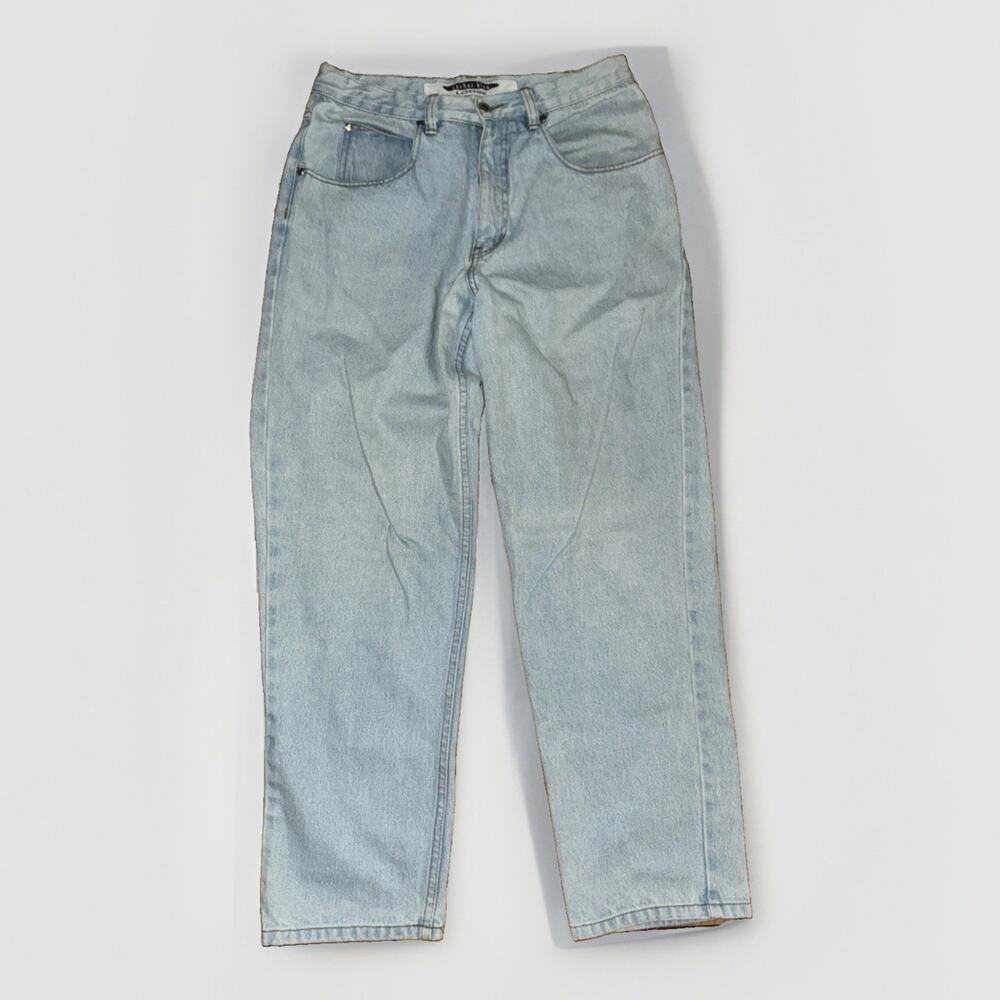 Vintage Anchor Blue Loose Fit Jeans Light Blue 30x30 Y2k 90s Skater